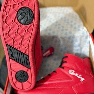 Red Ewing Athletic Sneakers